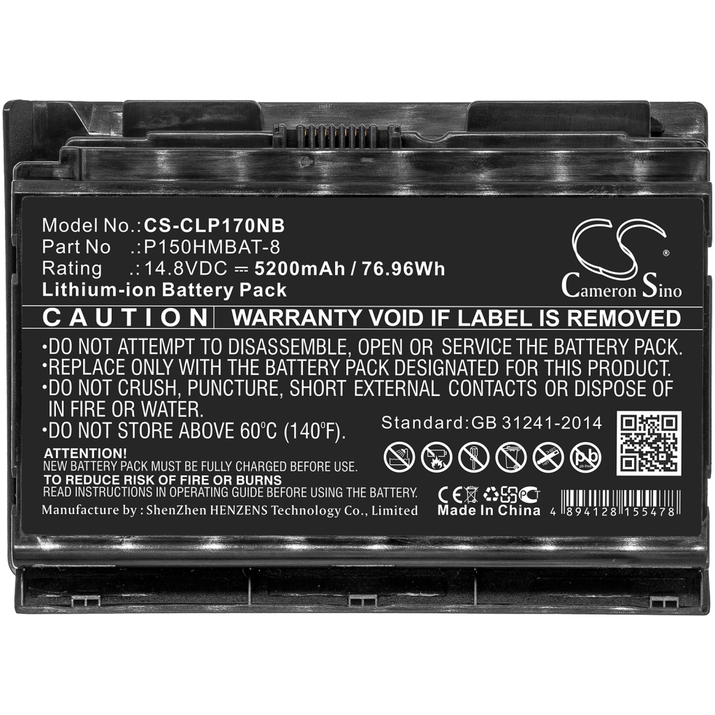 Notebook battery Thunderobot CS-CLP170NB