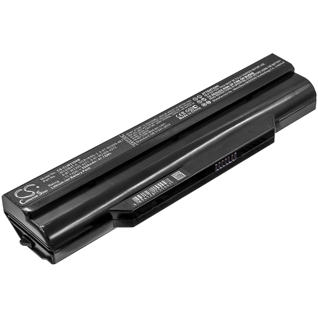 Notebook battery HASEE CS-CLW230NB
