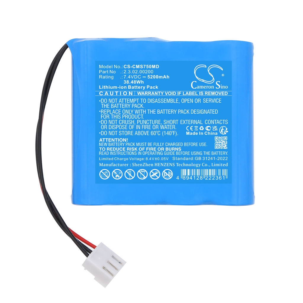 Battery Replaces 2.3.02.00200