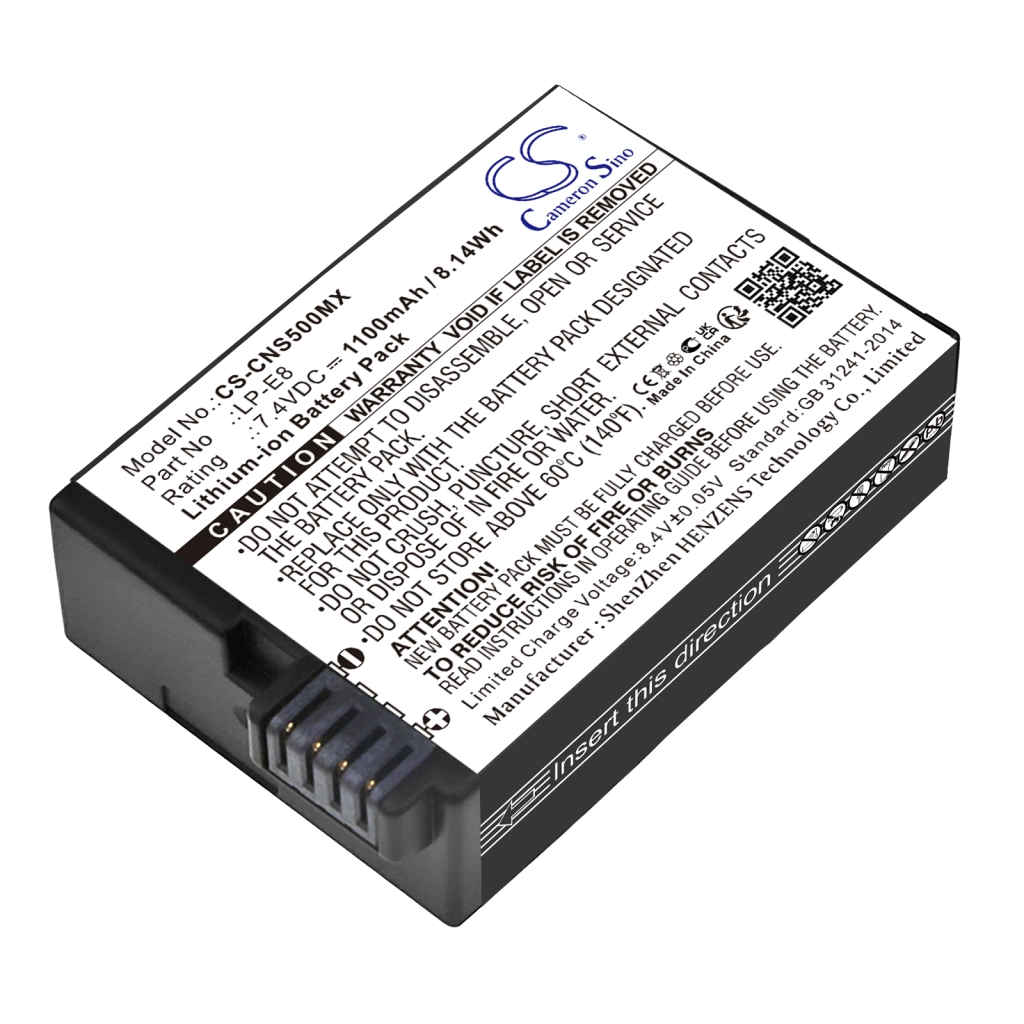 Camera Battery Canon EOS Rebel T4i