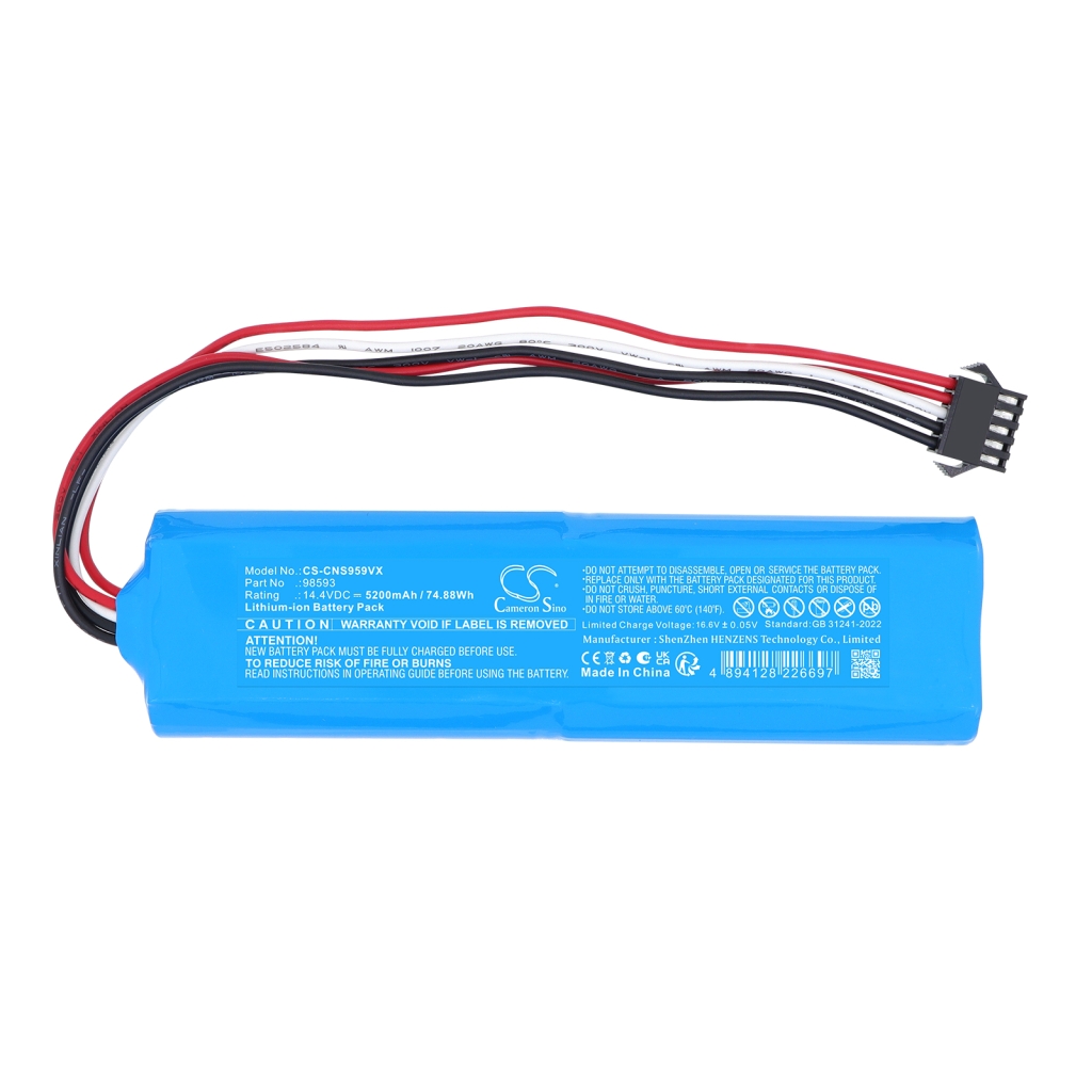 Battery for Cecotec 10090 Spin Revolution Ultra Power