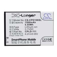 Kompatybilna wymiana baterii za Coolpad CPLD-106,CPLD-111