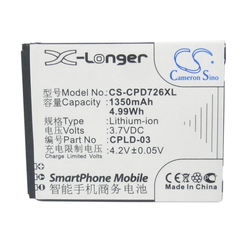 Bateria kompatybilny z Coolpad CS-CPD726XL