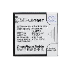 Kompatybilna wymiana baterii za Coolpad CPLD-82