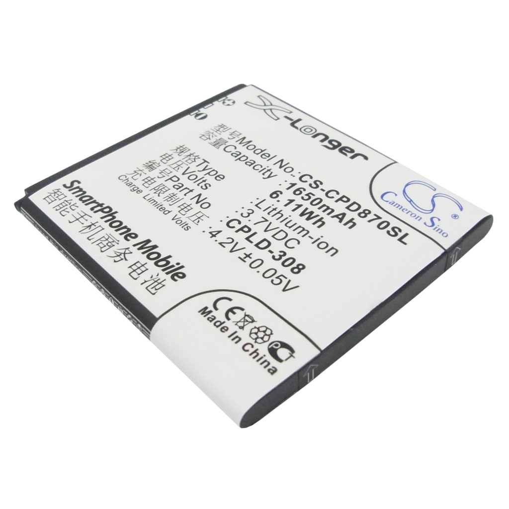 Baterie do telefonów komórkowych Coolpad CS-CPD870SL