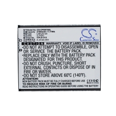 Kompatybilna wymiana baterii za Coolpad CPLD-312,CPLD-342,CPLD-351