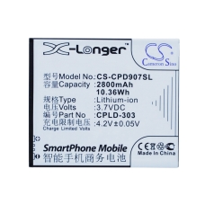 Kompatybilna wymiana baterii za Coolpad CPLD-303