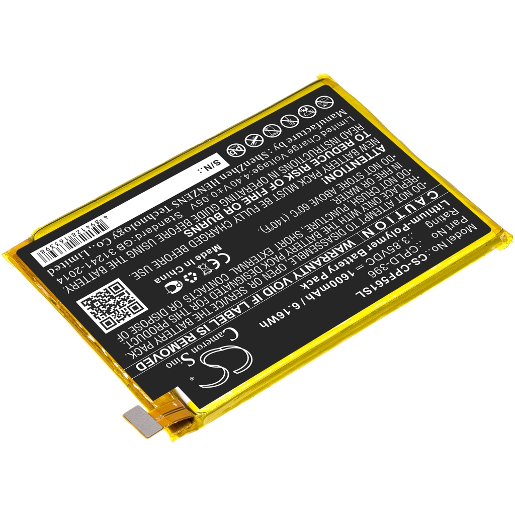 Baterie do telefonów komórkowych Coolpad CS-CPF561SL