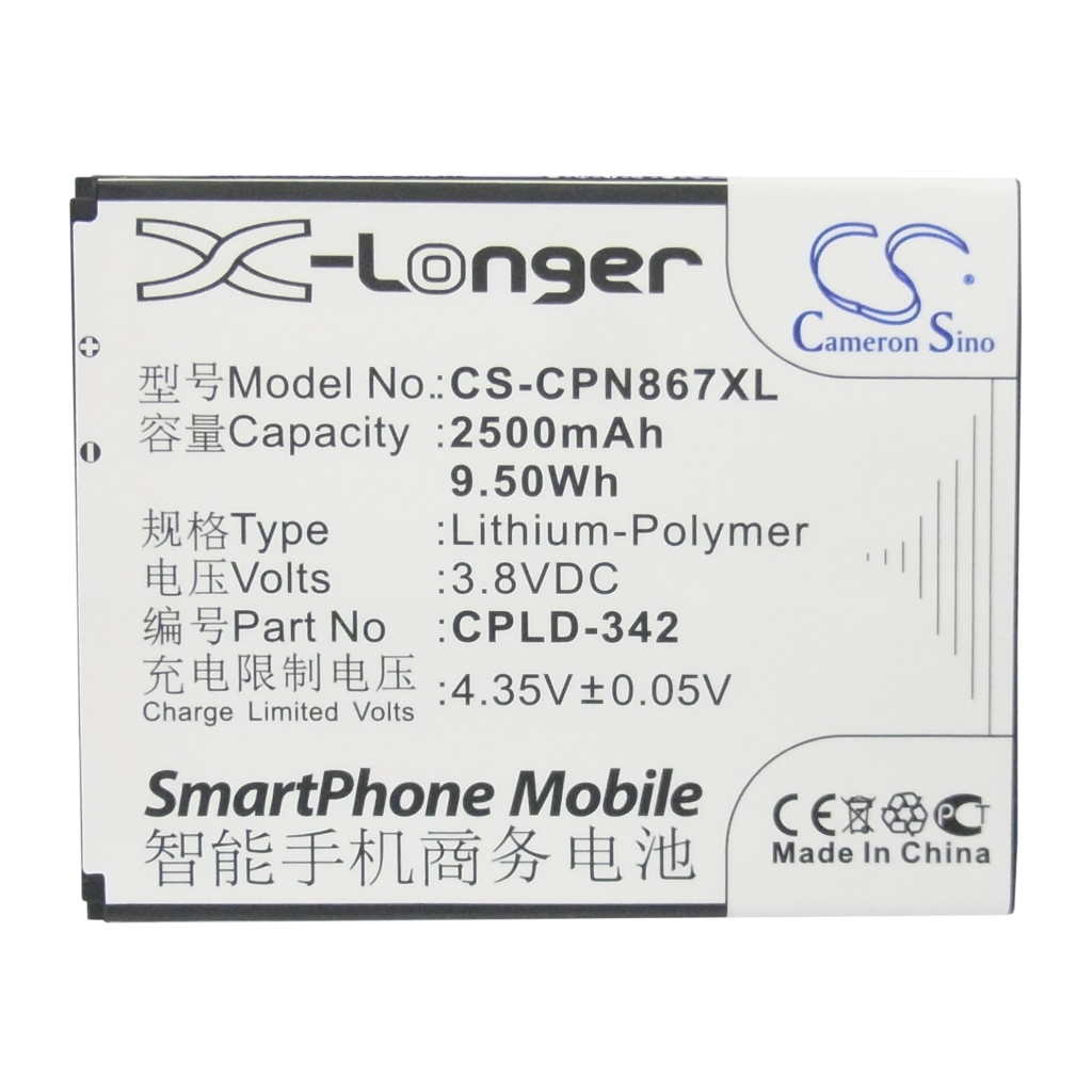 Bateria kompatybilny z Coolpad CS-CPN867XL