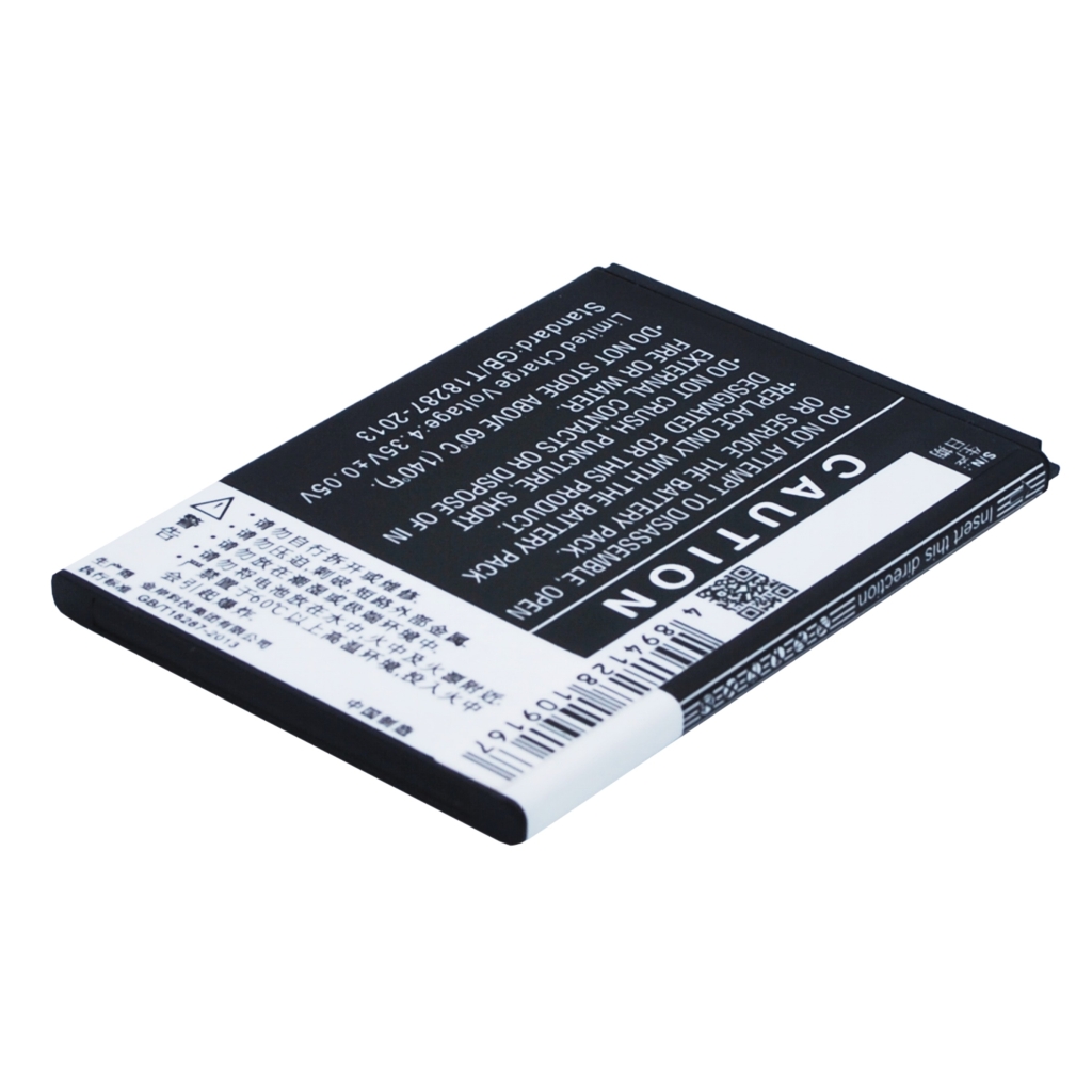 Bateria Cameron Sino CS-CPY600SL, tylna strona ostrzegawcza