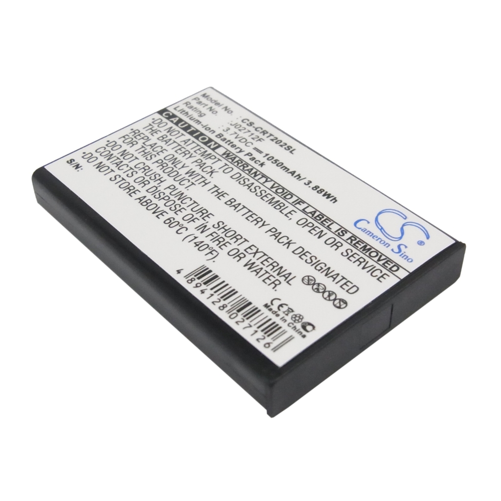 Baterie do odtwarzaczy MP3 Creative CS-CRT202SL
