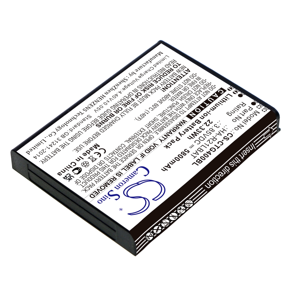Baterie do skanera Casio CS-CTG400BL