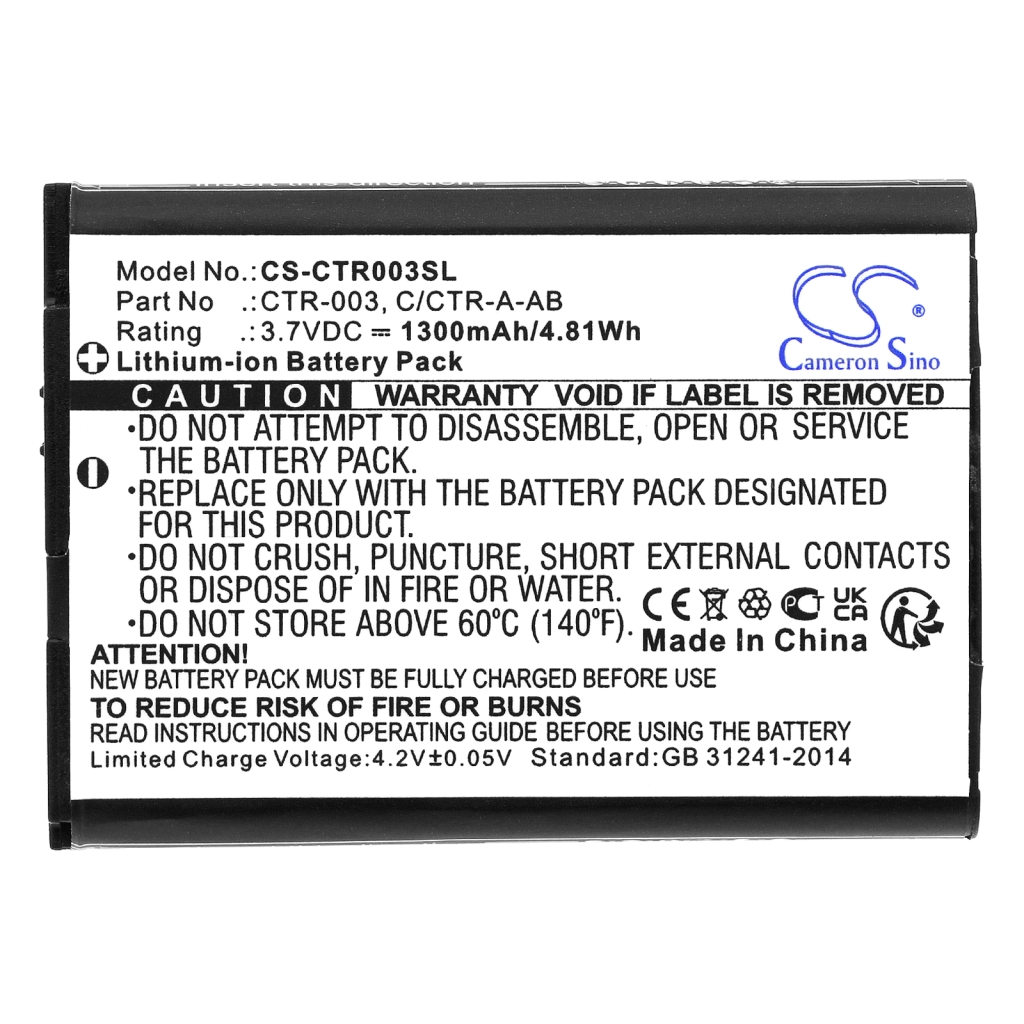Battery Replaces CTR-003