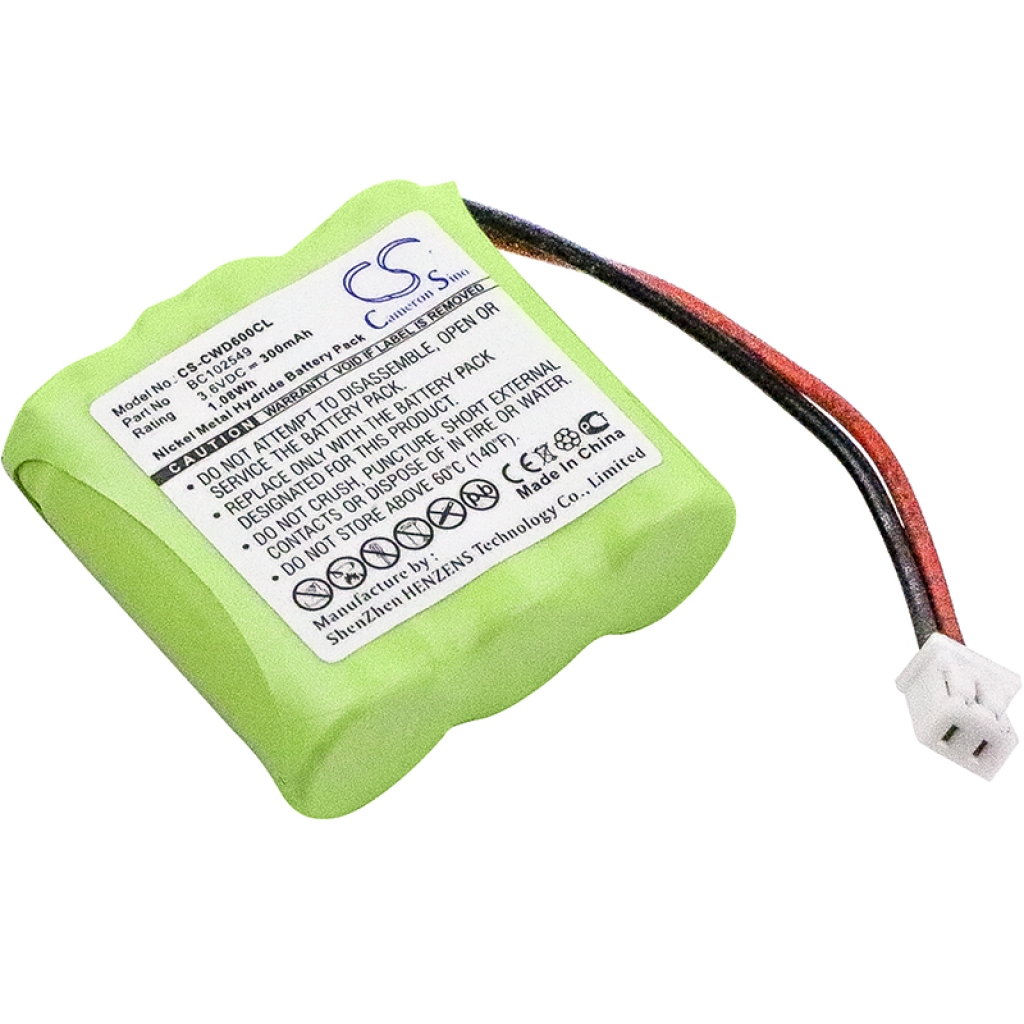 Baterie do telefonów bezprzewodowych Cable & wireless CS-CWD600CL
