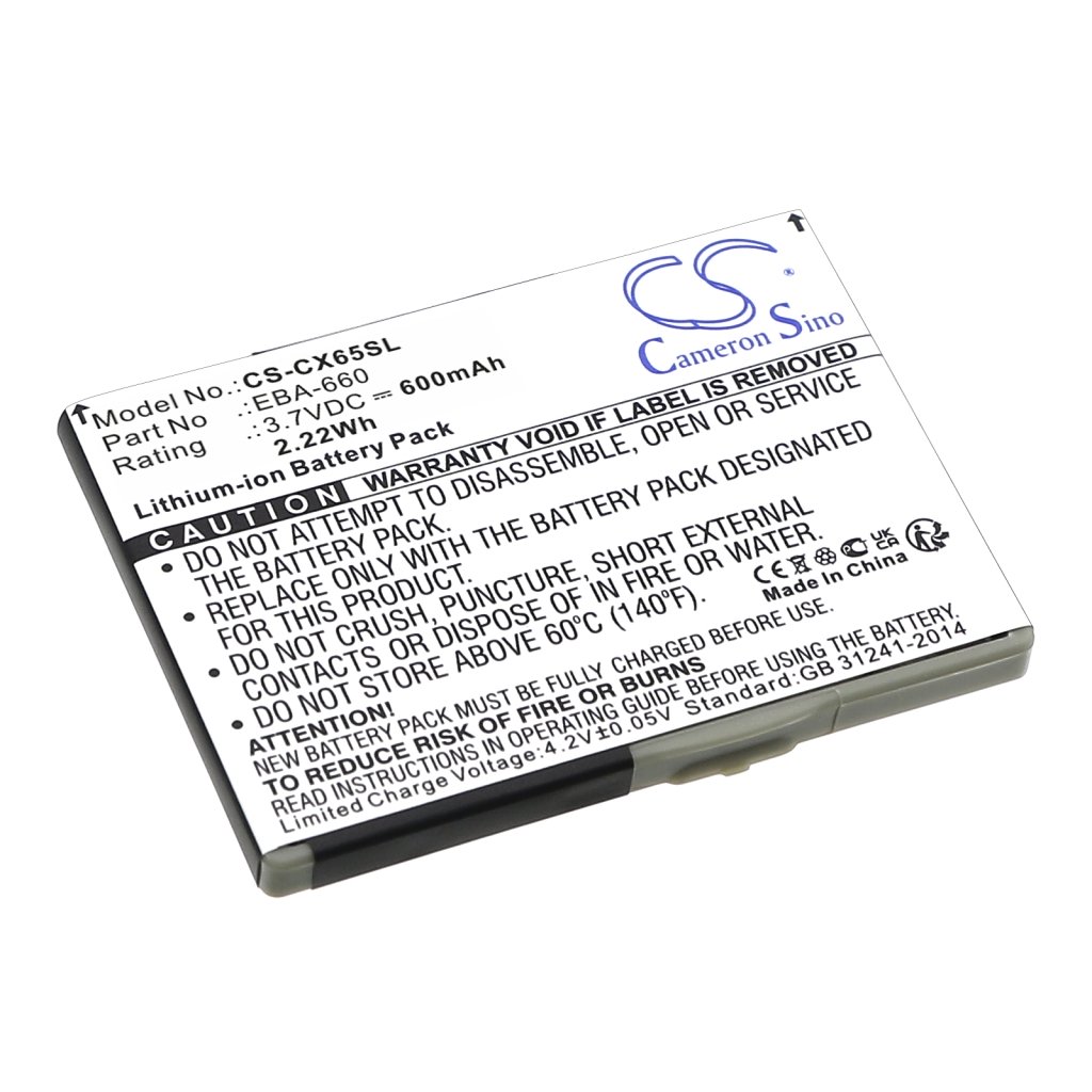 Mobile Phone Battery BenQ-Siemens CS-CX65SL