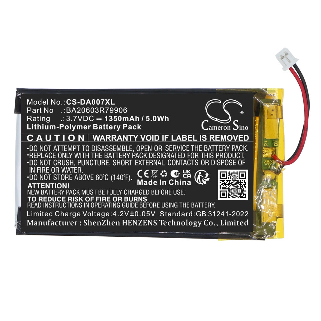 Bateria kompatybilny z Creative CS-DA007XL