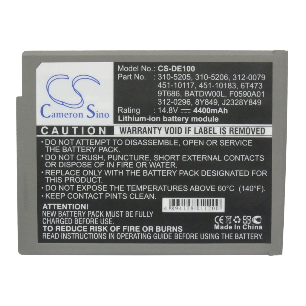 Battery compatible with DELL