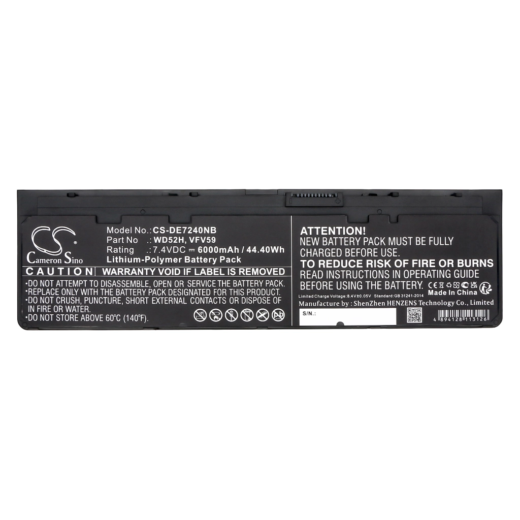 Battery Replaces 0W57CV