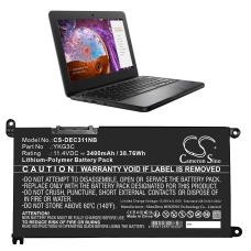 Compatible battery replacement for DELL 0YKG3C,RF9H3,YKG3C