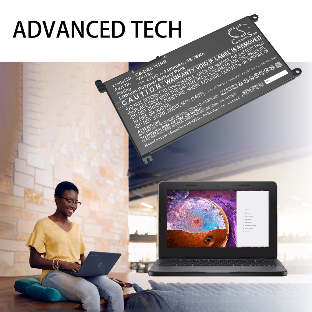 Battery Replaces YKG3C