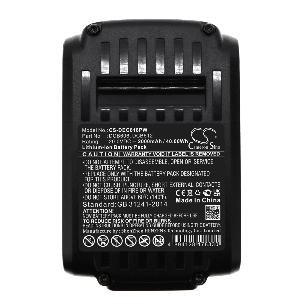 Battery industrial Dewalt DCF885M2