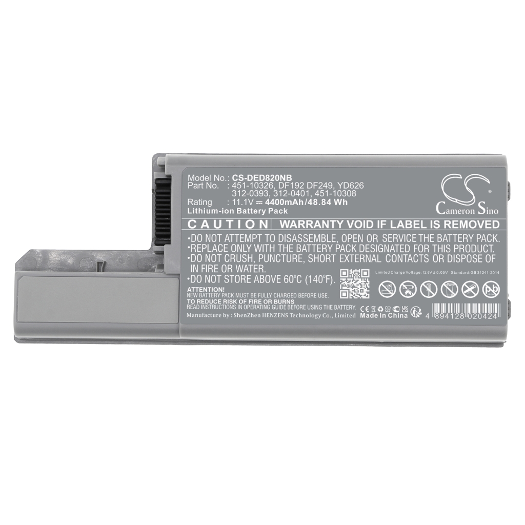 Bateria do notebooków DELL CS-DED820NB
