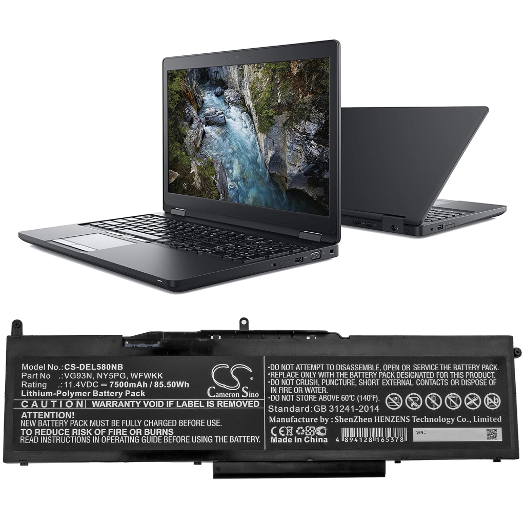 Bateria do notebooków DELL Precision 3520