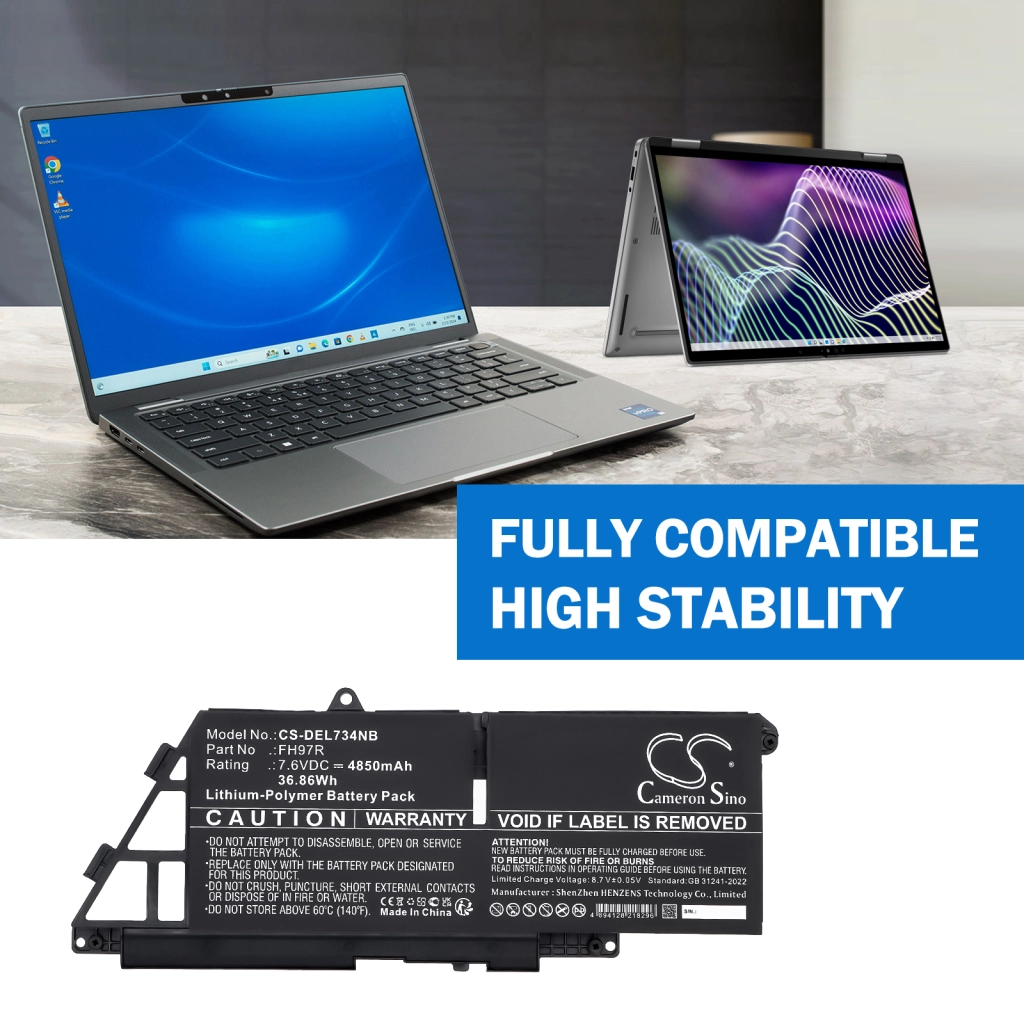 Bateria do notebooków DELL CS-DEL734NB