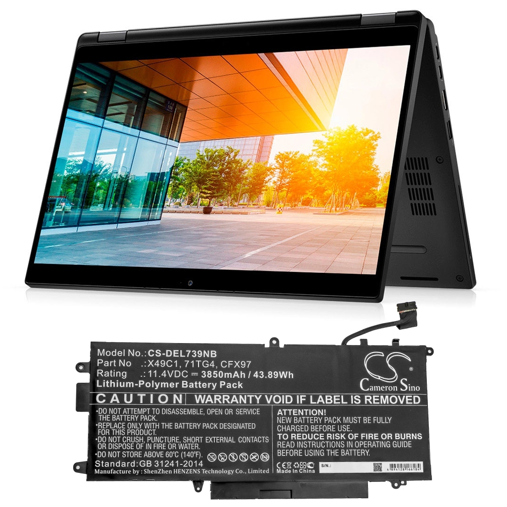 Bateria do notebooków DELL CS-DEL739NB