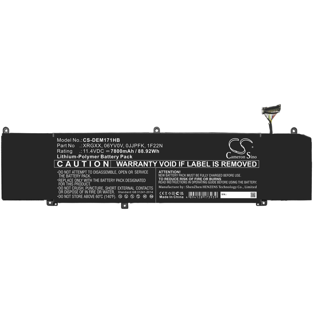 Bateria do notebooków DELL ALIENWARE M17 2019