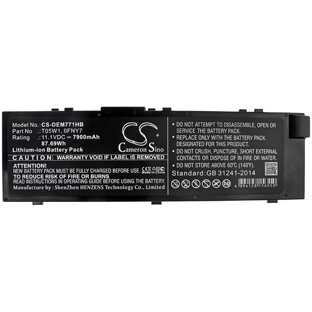 Bateria do notebooków DELL Precision 15 7510