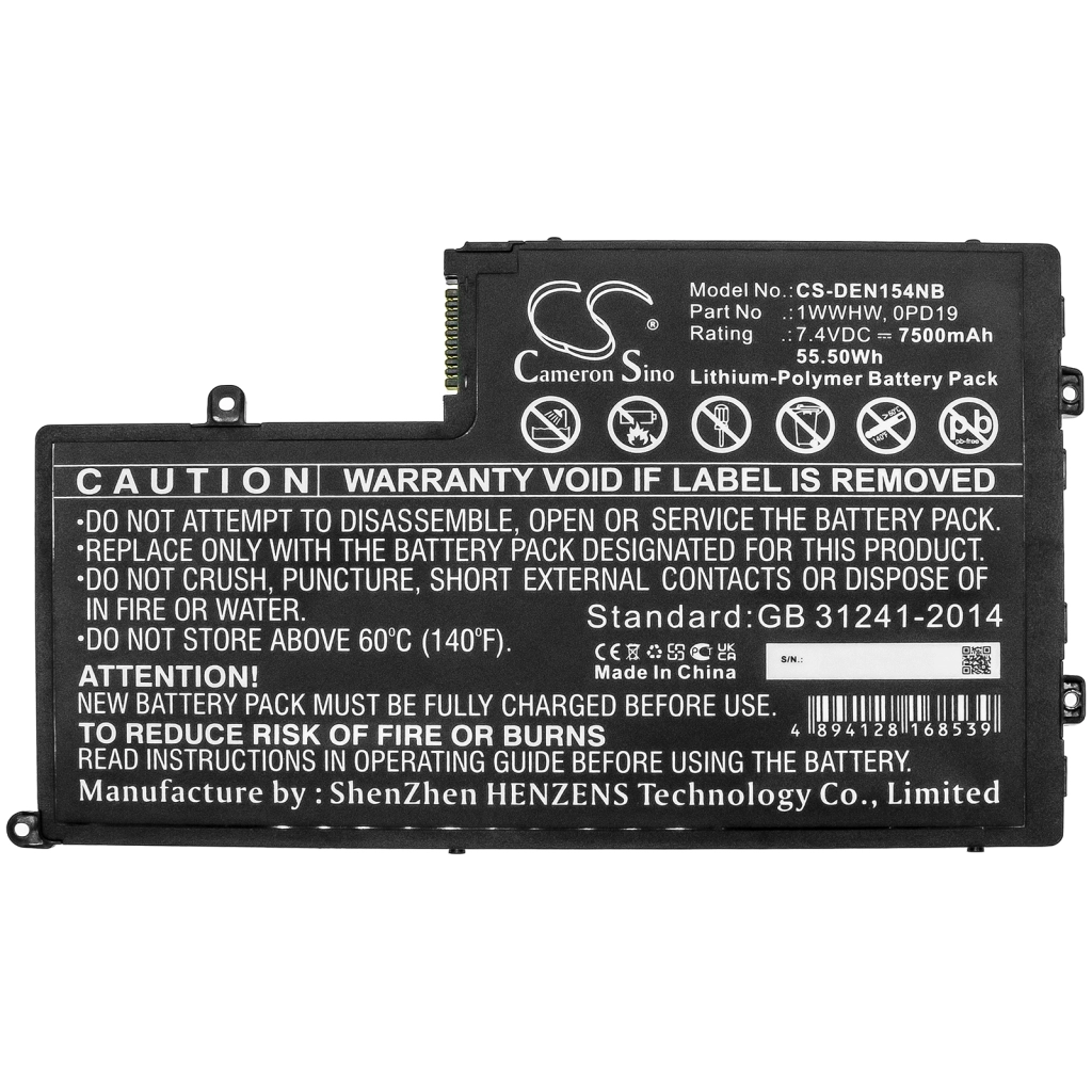 Notebook battery DELL INSPIRON INS14LD-2528B