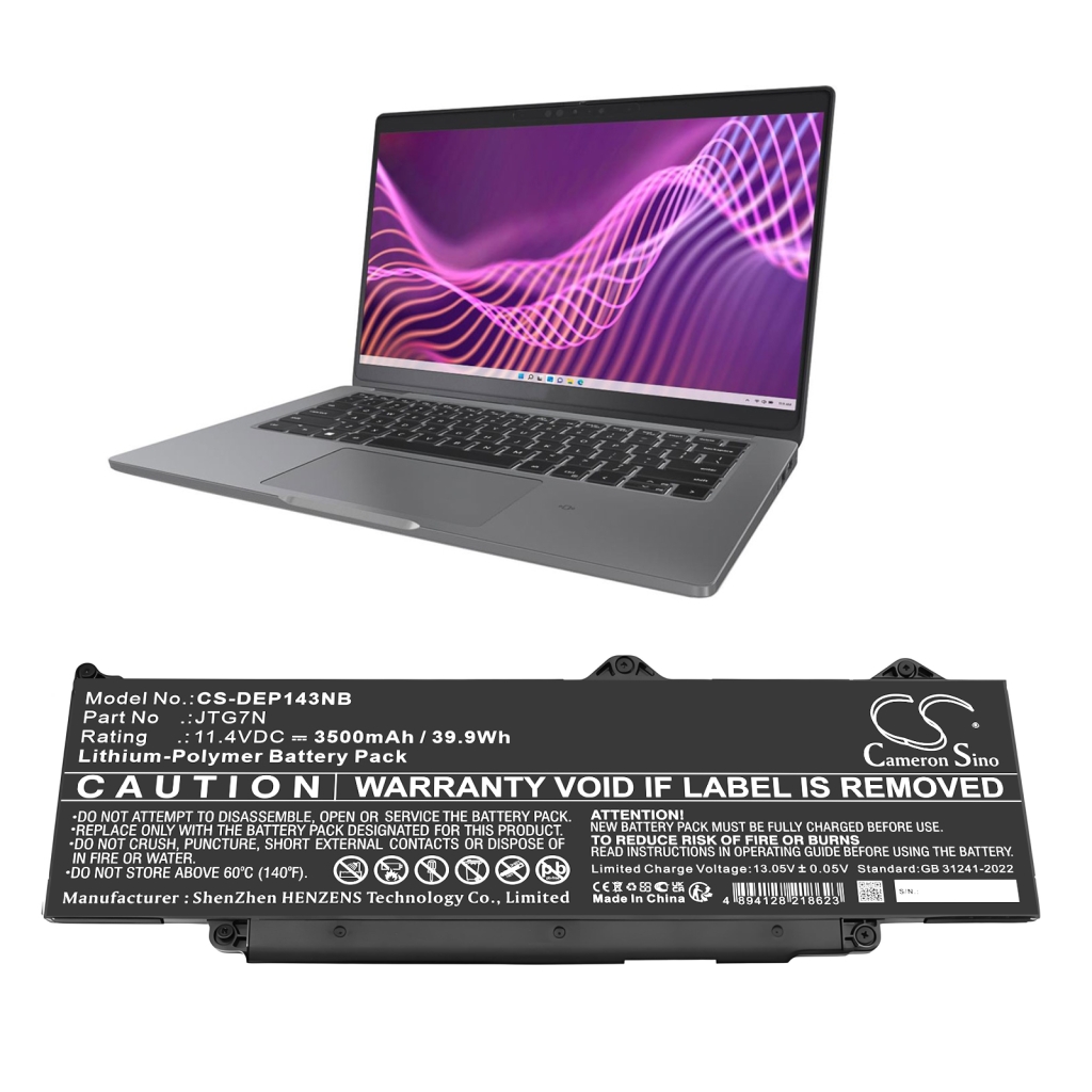 Battery Replaces JTG7N