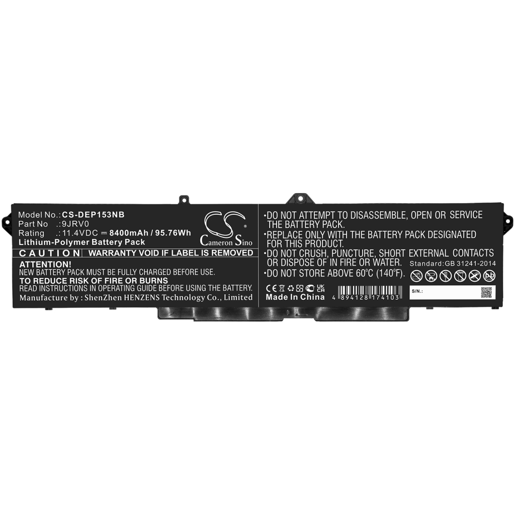 Baterie Zastępuje 53XP7