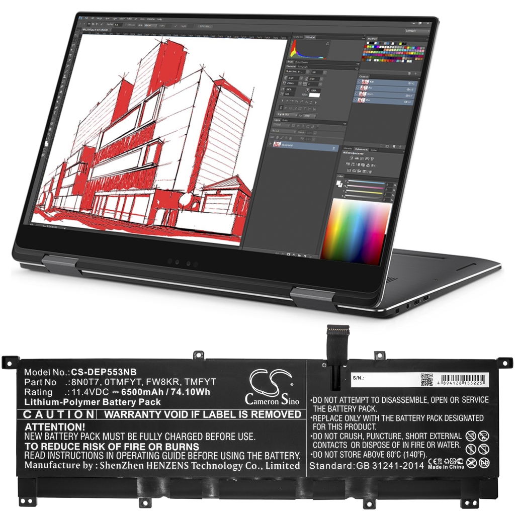 Bateria do notebooków DELL XPS 15 9575