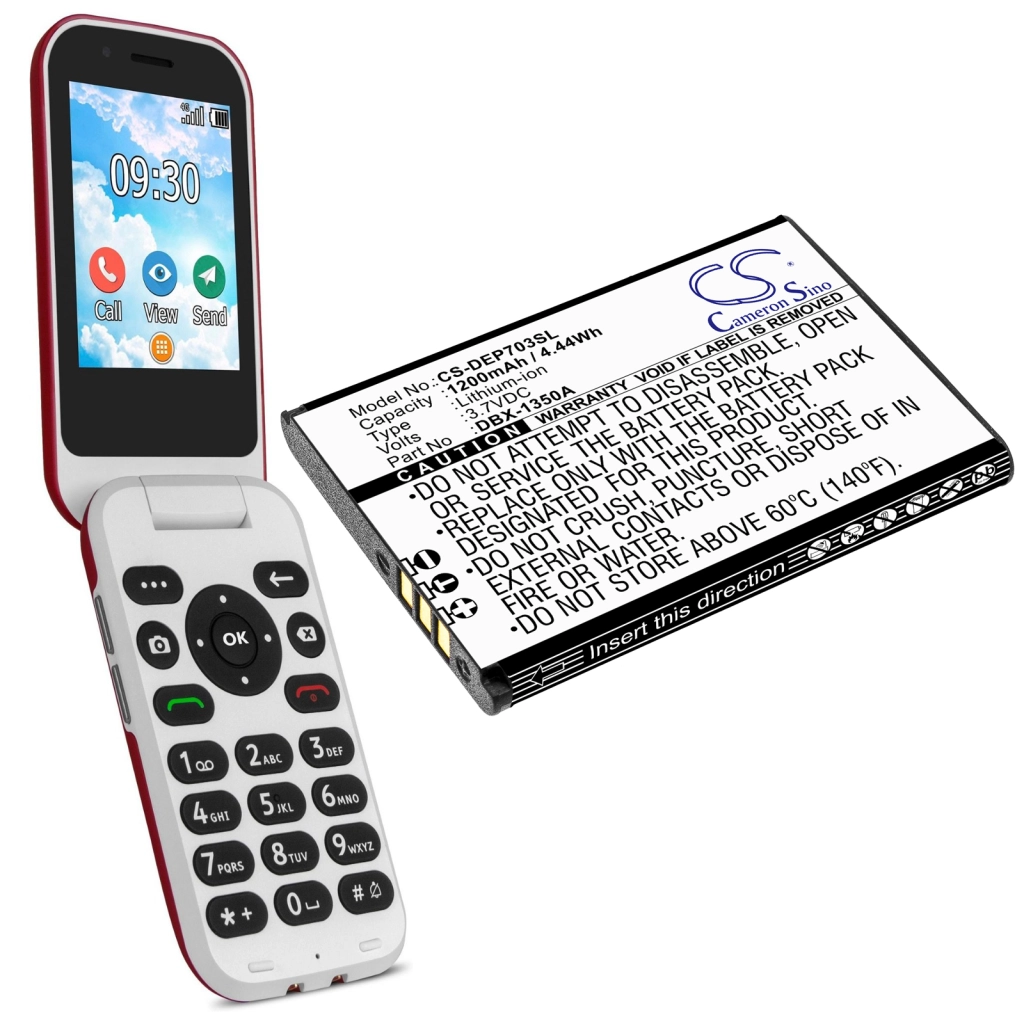 Baterie do telefonów komórkowych Doro CS-DEP703SL