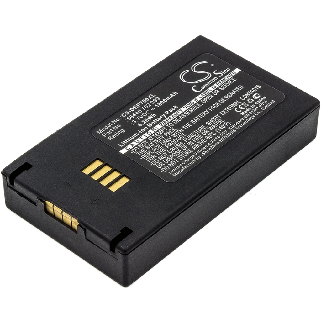 BarCode, Scanner Battery Vokkero CS-DEP750XL