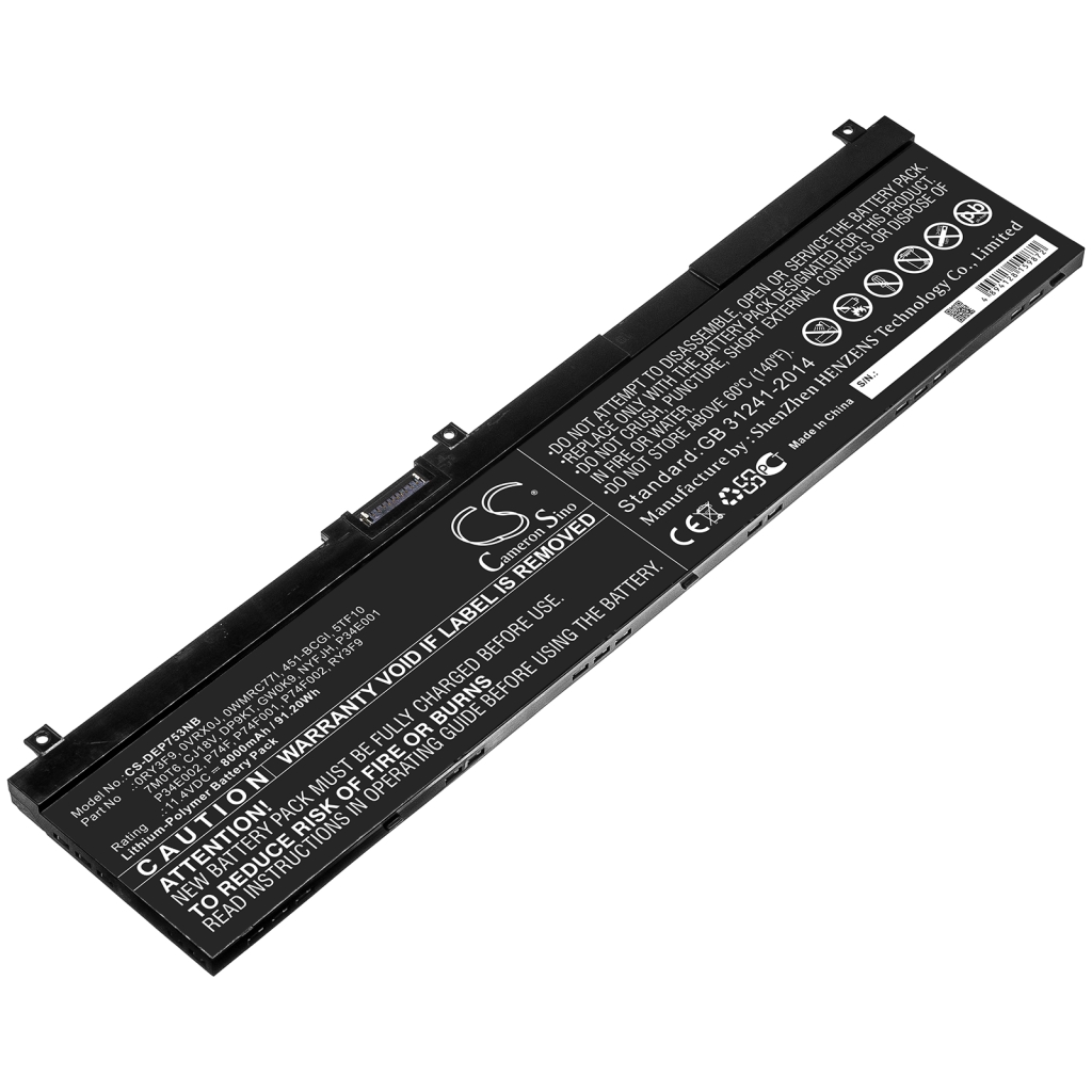 Bateria do notebooków DELL Precision 7530