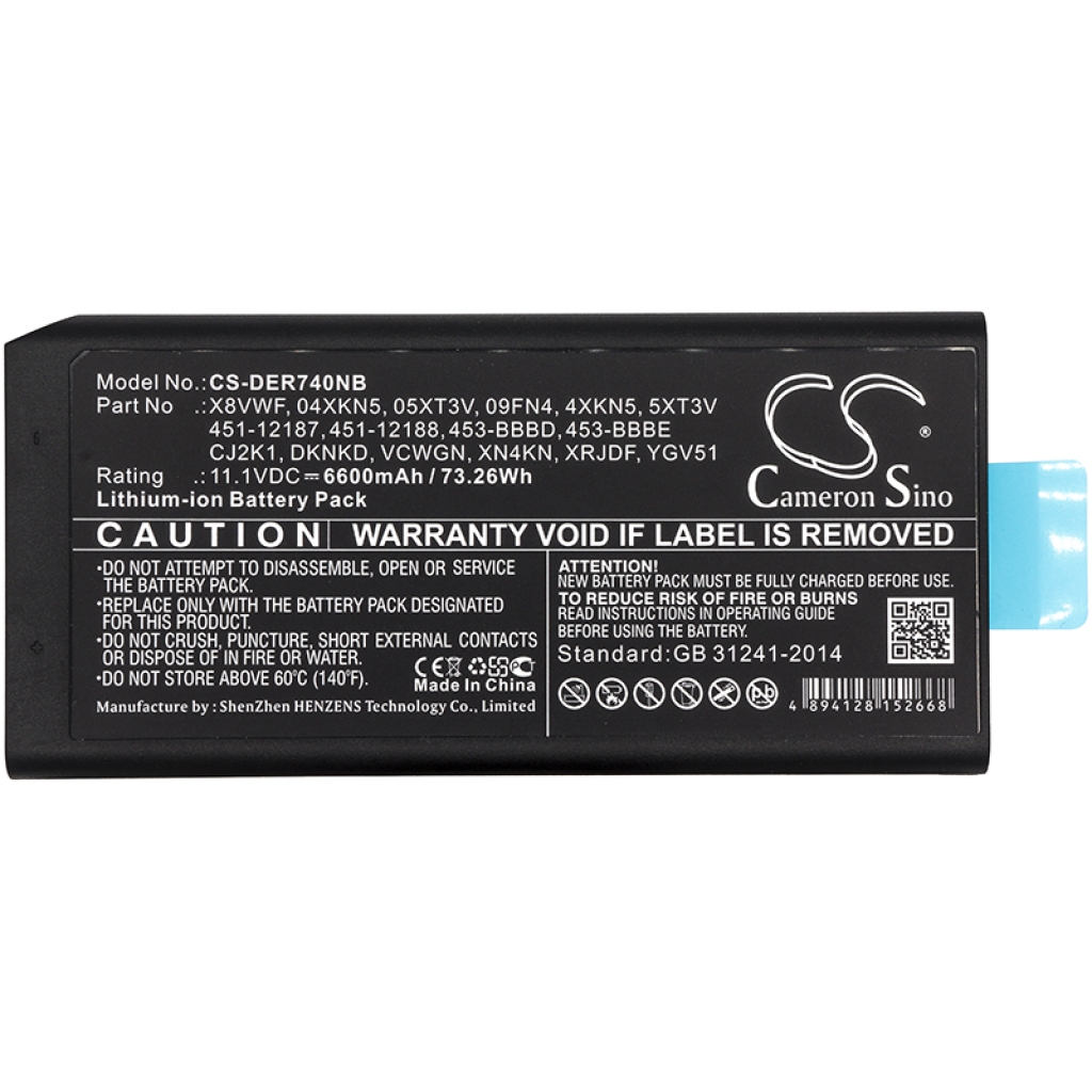 Battery Replaces X8VWF