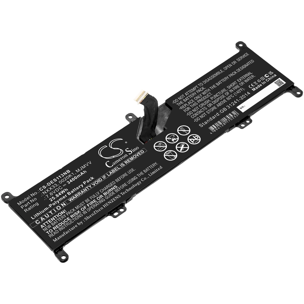 Bateria do notebooków DELL CS-DES113NB