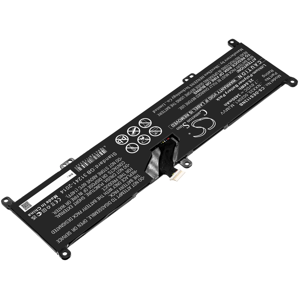 Bateria do notebooków DELL CS-DES113NB