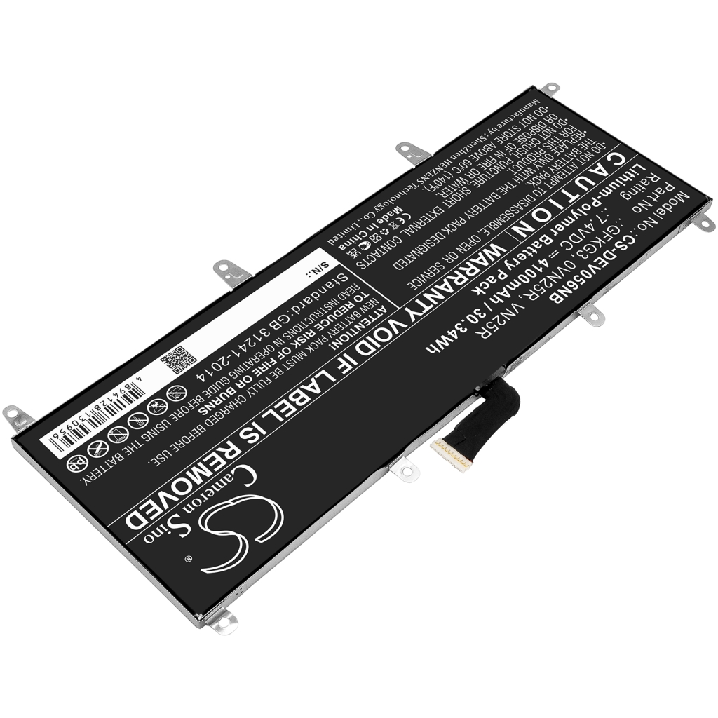 Baterie kompatybilny z Dell Venue 10 Pro 10 Pro 5056 CS-DEV056NB