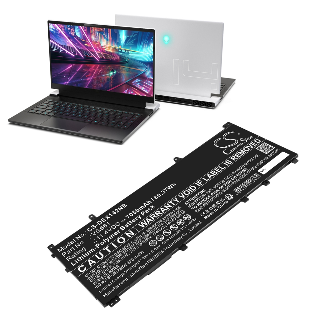 Notebook battery DELL CS-DEX142NB