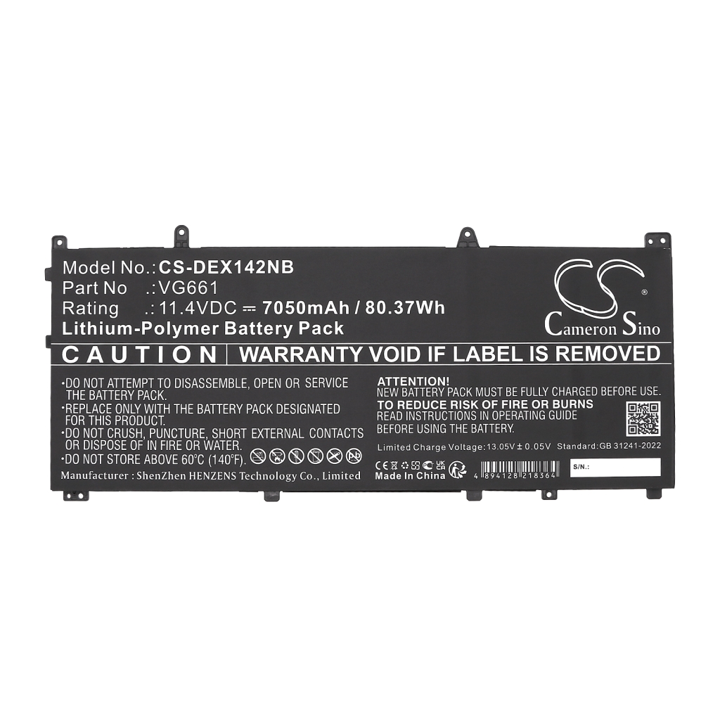 Battery Replaces VG661
