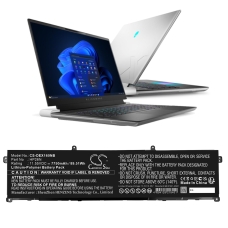 Compatible battery replacement for DELL HP26N,M02R0