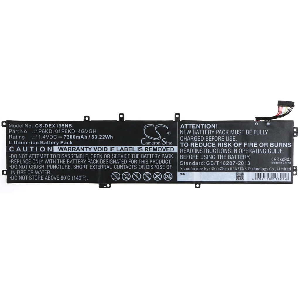Notebook battery DELL Precision 5510