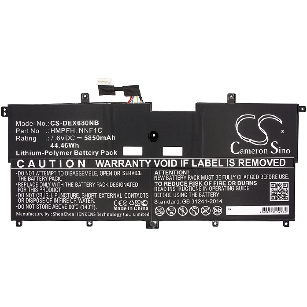 Bateria do notebooków DELL XPS 13 9365