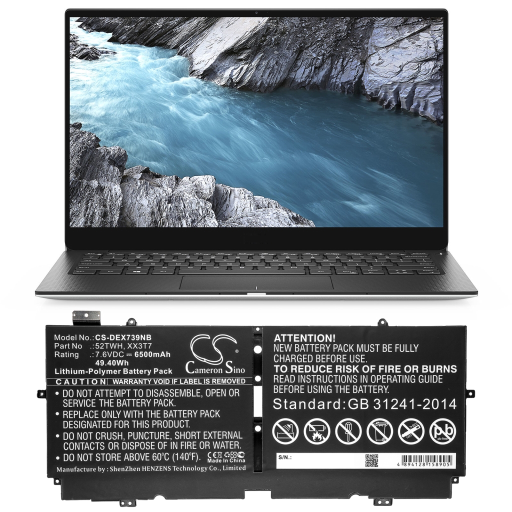 Bateria do notebooków DELL XPS 13 7390
