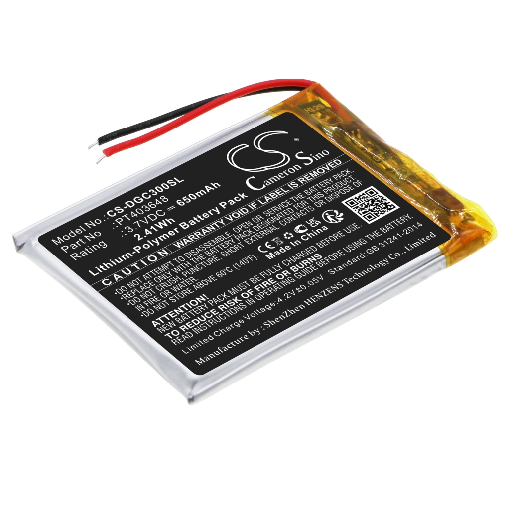 Baterie do bezprzewodowych słuchawek i zestawów słuchawkowych Denon CS-DGC300SL