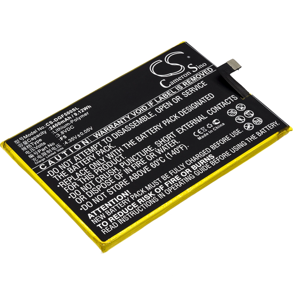 Baterie do telefonów komórkowych Doogee CS-DGF500SL